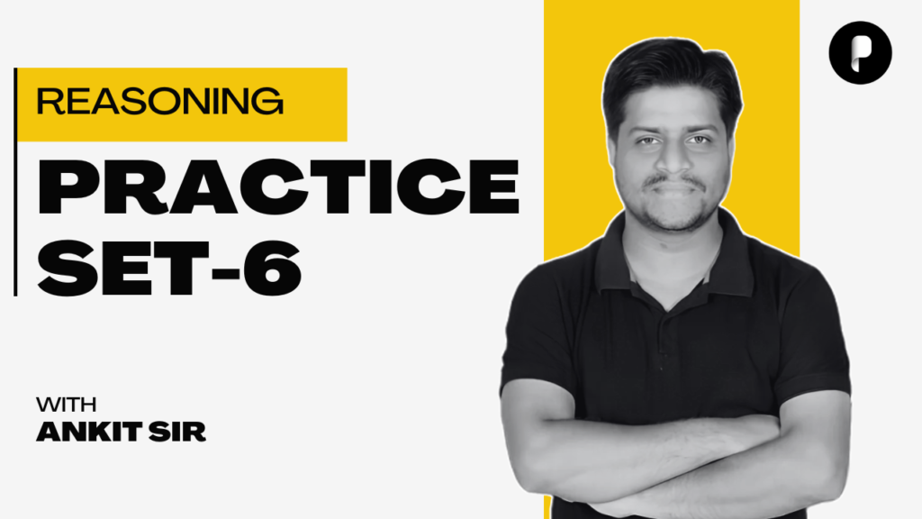 Reasoning Practice Set SSC - 6 PDF - Parcham Classes – creating victories