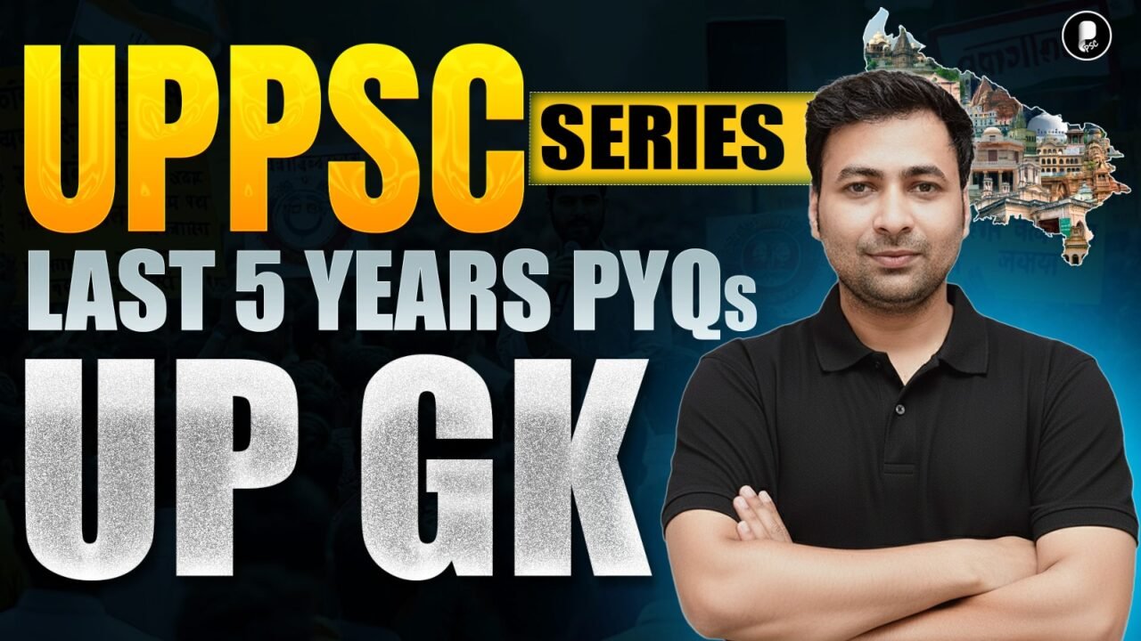 UPPSC Prelims 2025 | UP Gk PYQ Analysis | Last 5 Years Solved (2020-2024)