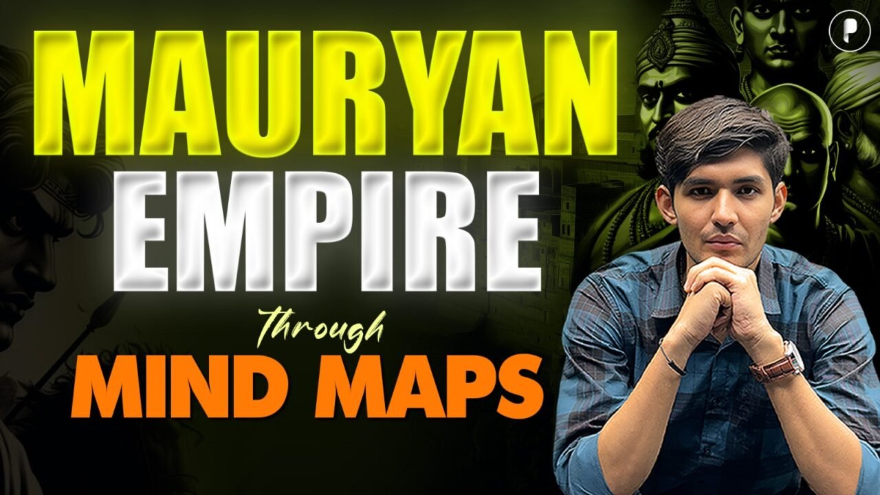 Maurya Empire Through Mind Map PDF