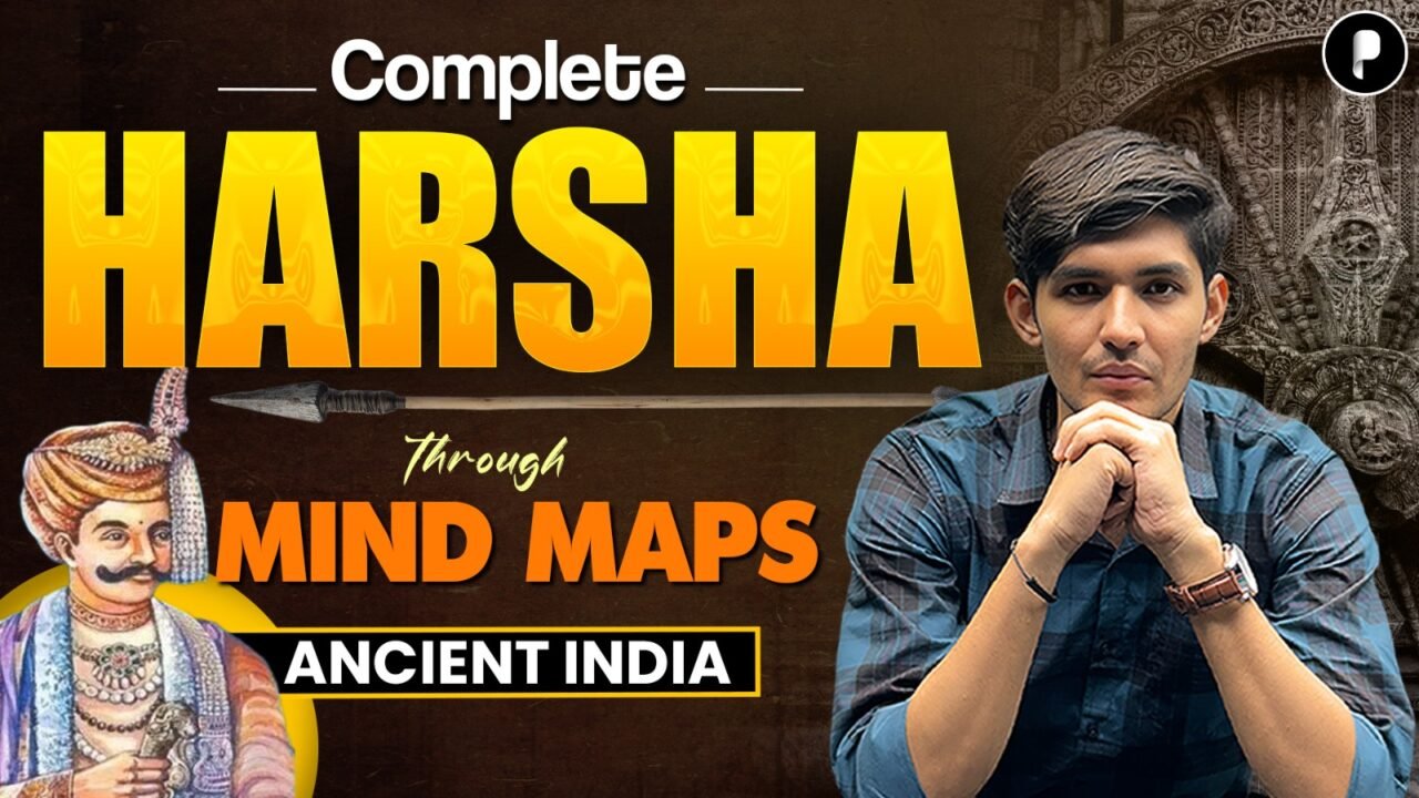 Harsha's Empire Through Mind Map