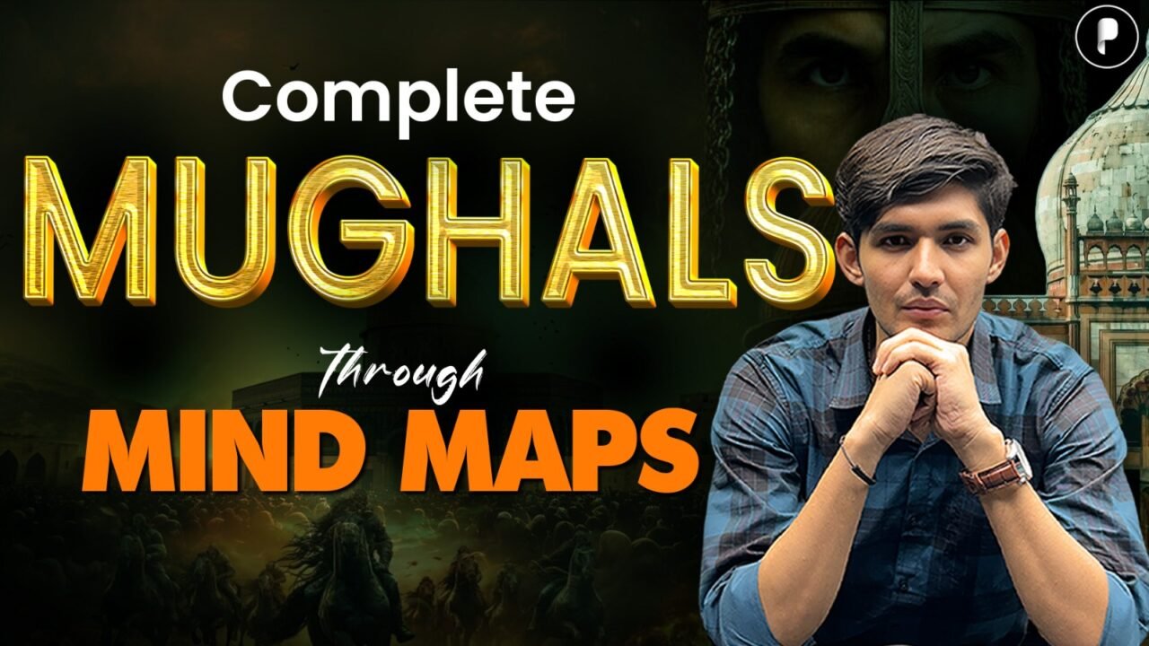 Complete Mughals Through Mind Map | Medieval History for UPSC & SSC