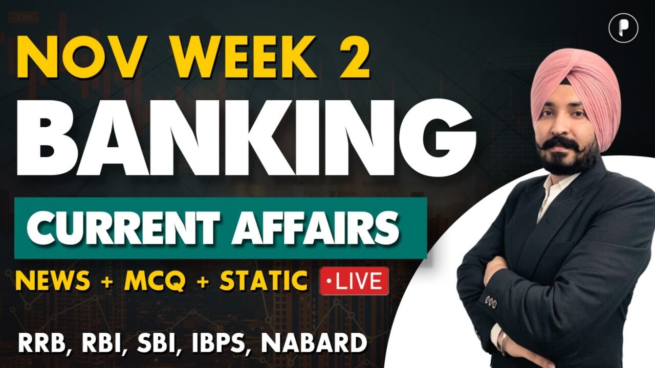 Weekly Banking Current Affairs November'25 - PDF Week 2