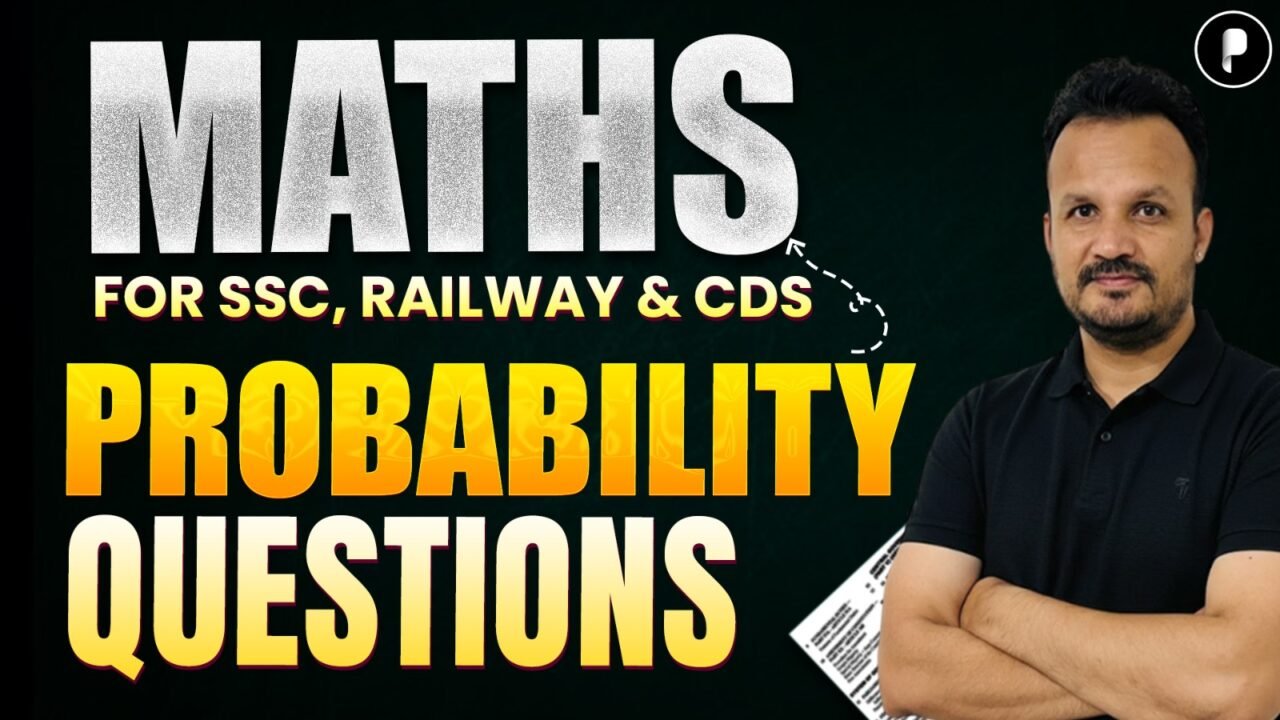 Probability Question in Maths | Complete Probability for SSC, Banking & Railway Exams