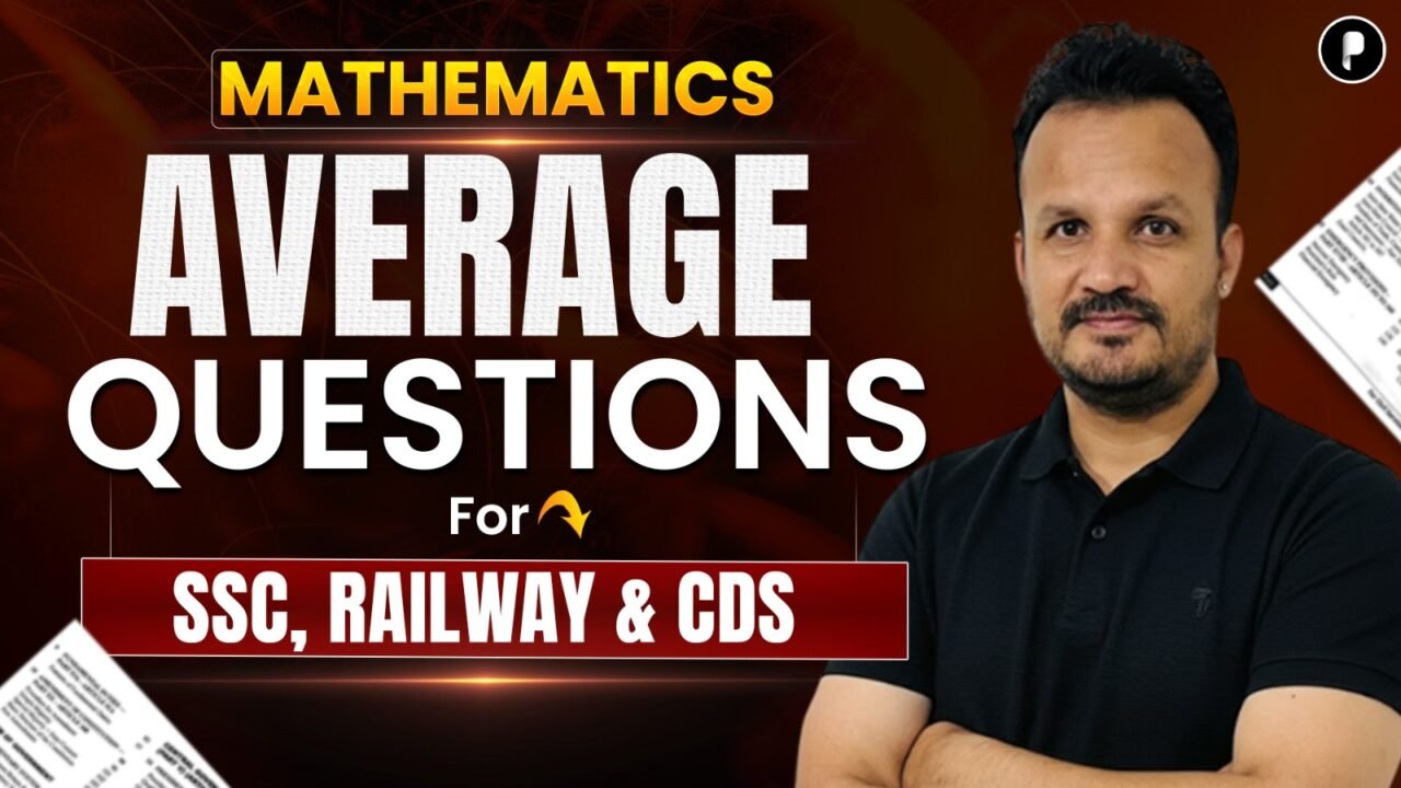 Average Question in Maths | Complete Probability for SSC, Banking & Railway Exams