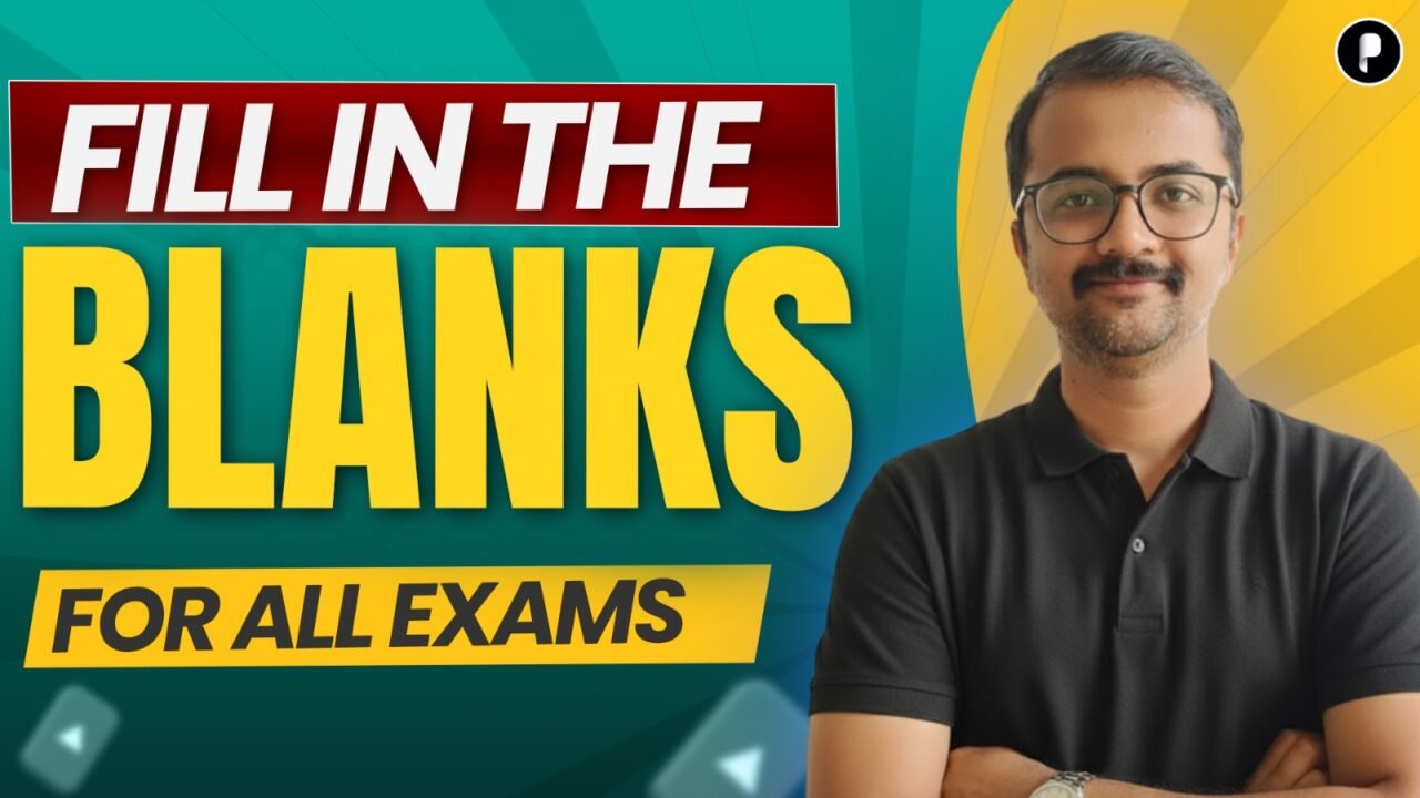 Fill in the Blanks English Vocab + Grammar | SSC, Banking, Railway | Parcham