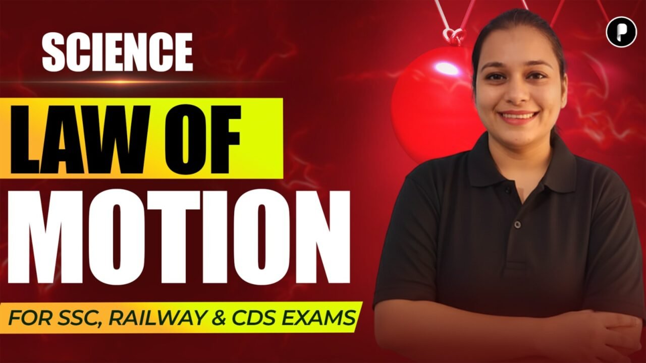 Motion & Laws of Motion | Speed, Velocity, Acceleration for SSC, Railway & CDS Physics