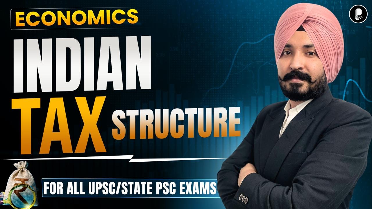 Indian Tax Structure Explained: Direct & Indirect Taxes | Economics