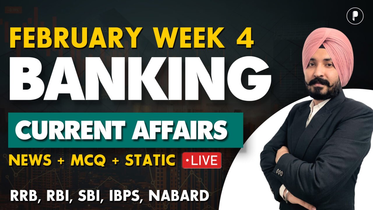 Weekly Banking Current Affairs February'26 - PDF Week 4