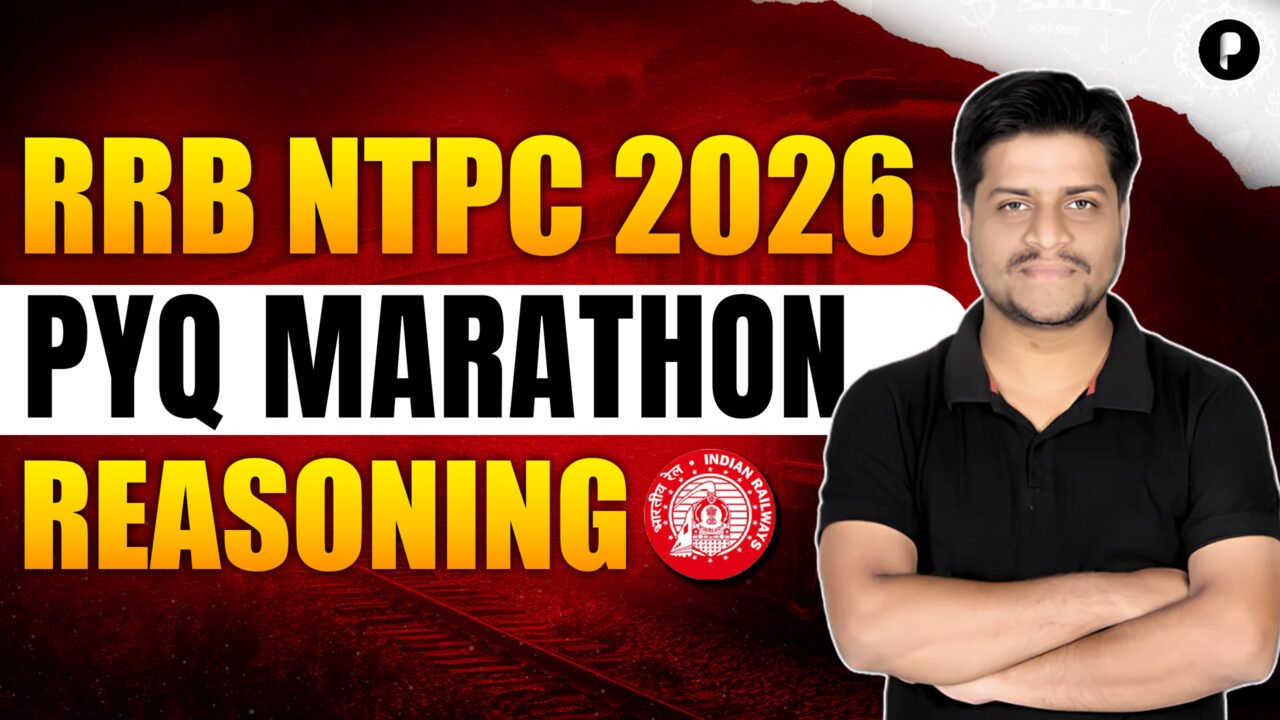 RRB NTPC 2026 Reasoning PYQs Marathon  Railway NTPC Previous Year Questions