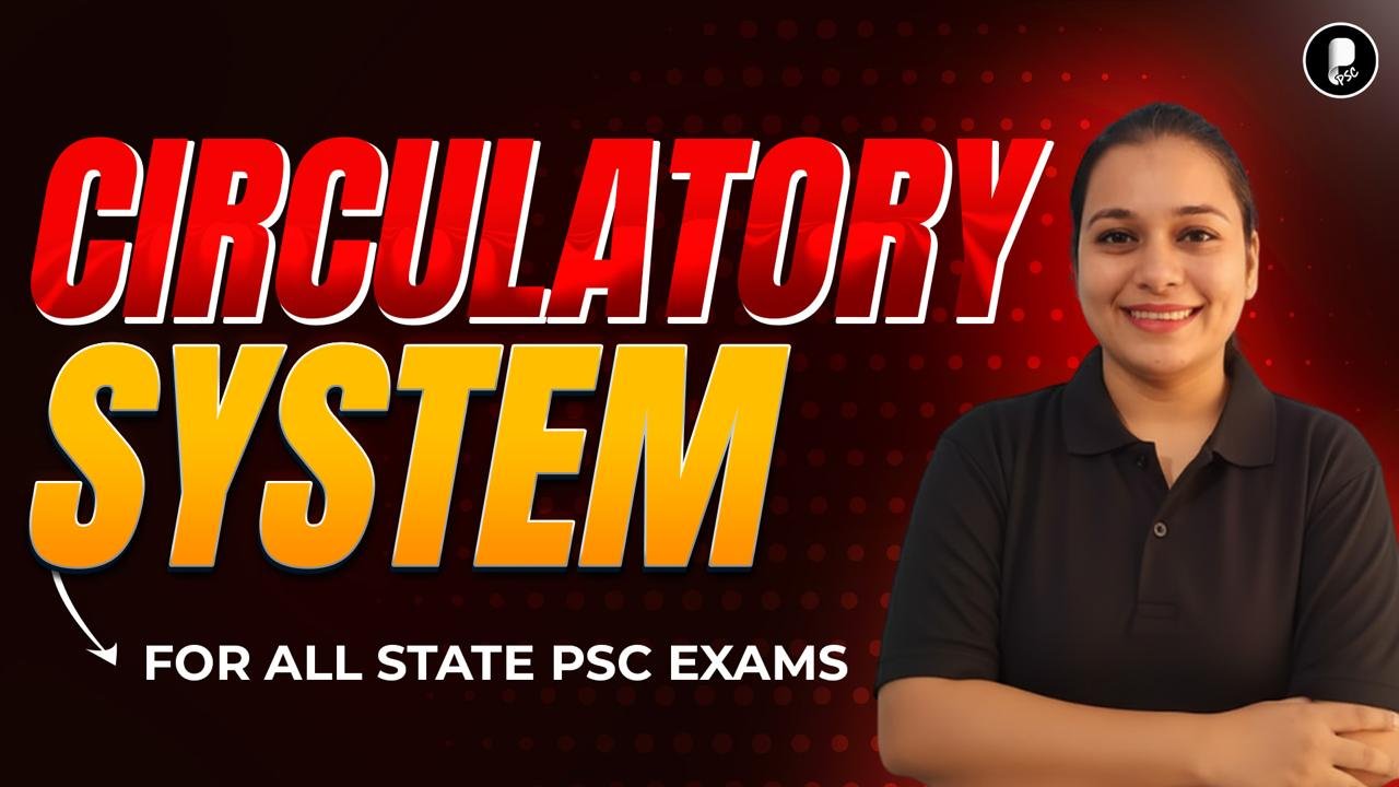 Circulatory System Explained | Human Heart & Blood Circulation | Science for SSC, Railway, NDA