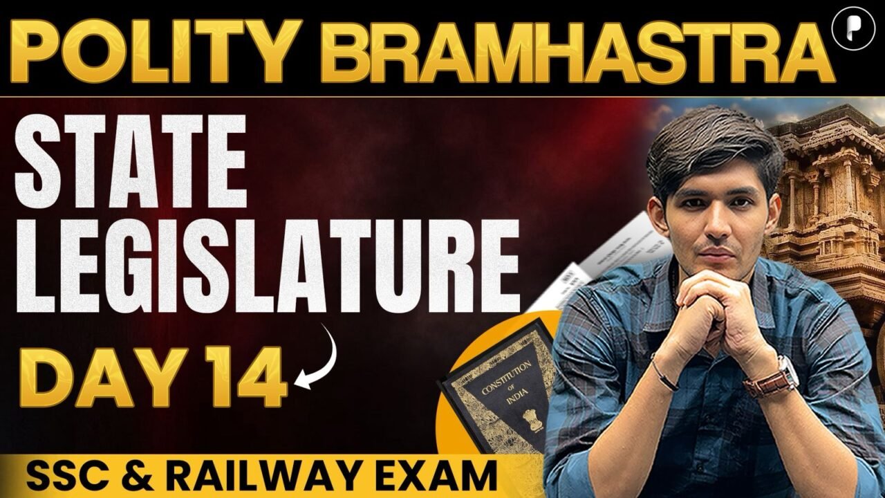Indian Polity State Legislature Explained  UPSC & State PCS