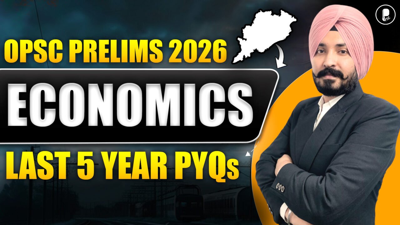 OPSC Economics PYQs 2026 | Last 5 Years Questions with Explanation | OPSC Prelims 2026
