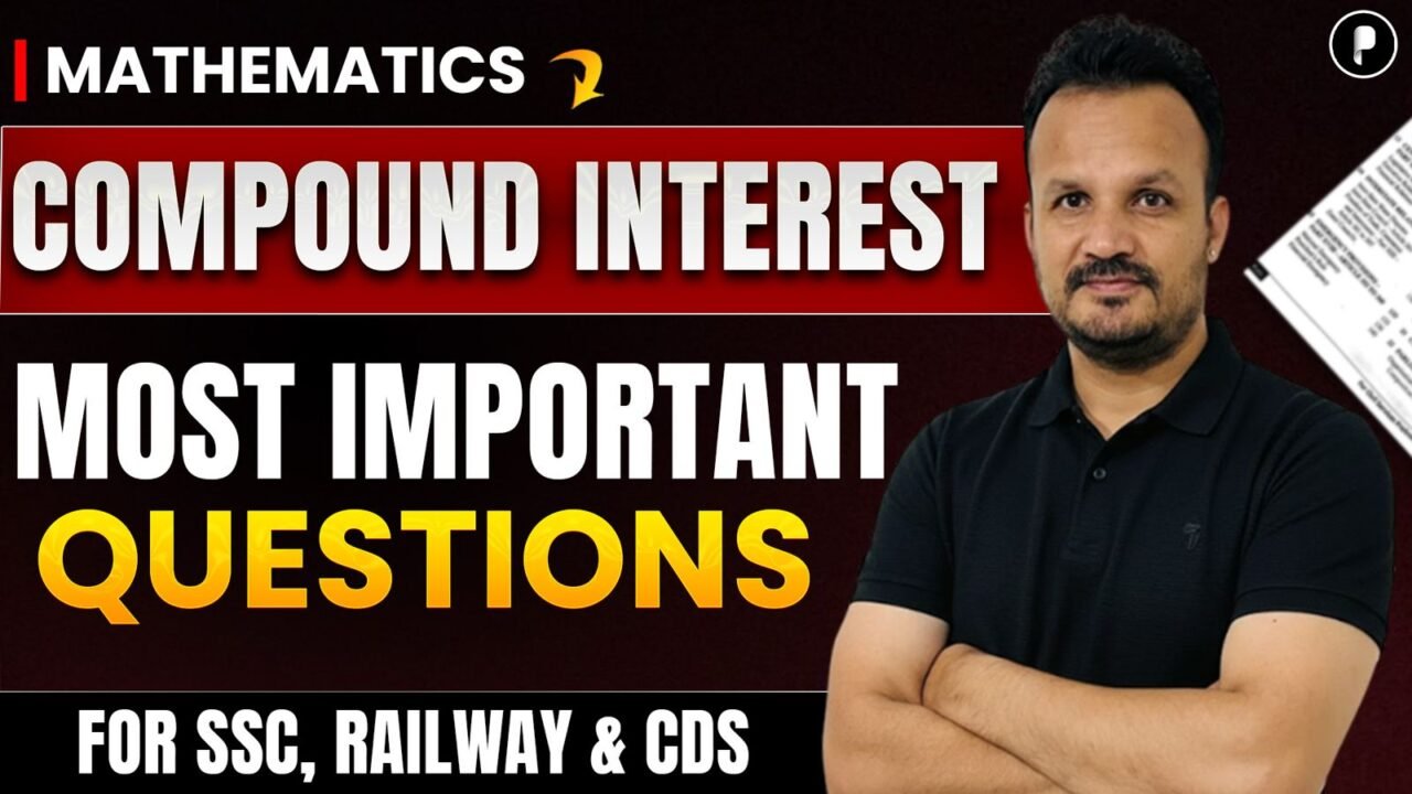 Compound Interest Most Important Questions
