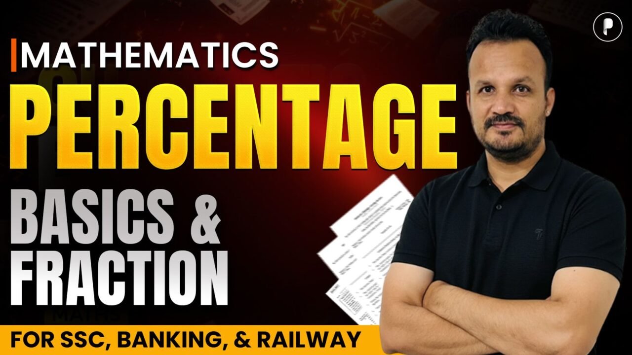 Percentage Basics & Fractions | Maths | Profit & Loss Concepts