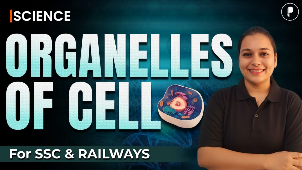 Cell Organelles Structure & Function Biology for SSC, Railway & NTPC 2026