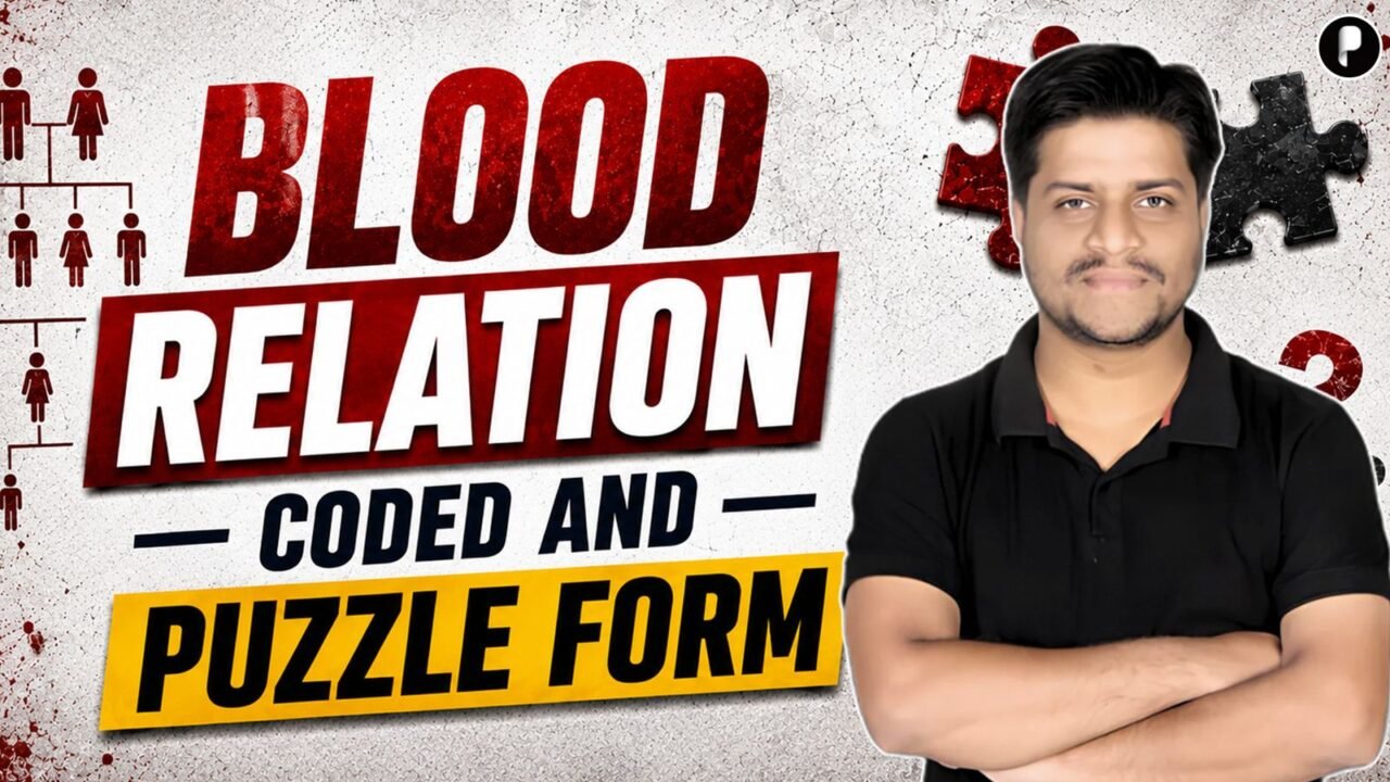 Blood Relation coded and Puzzle form In Reasoning for SSC & Railway | Reasoning by Parcham Classes