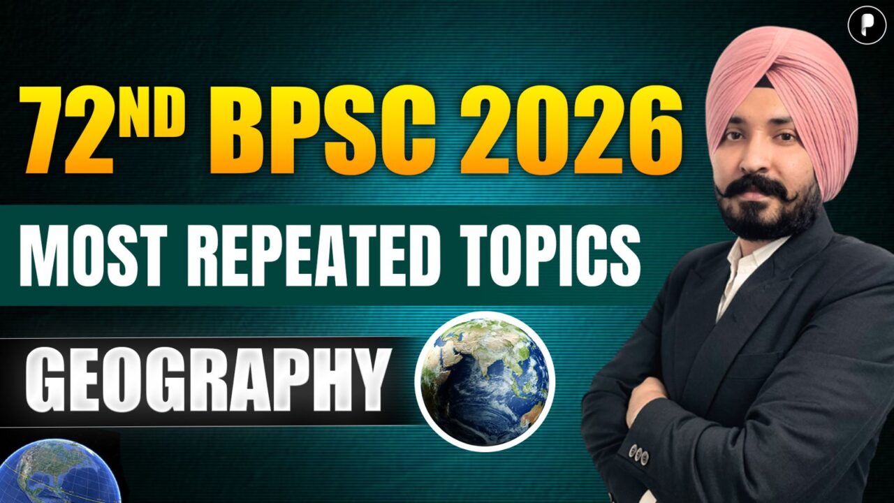 72nd BPSC 2026 Geography | Most Repeated Topics & Analysis | BPSC Prelims Strategy