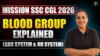 Blood Groups Explained | ABO System, Rh Factor & Universal Donor | SSC CGL 2026
