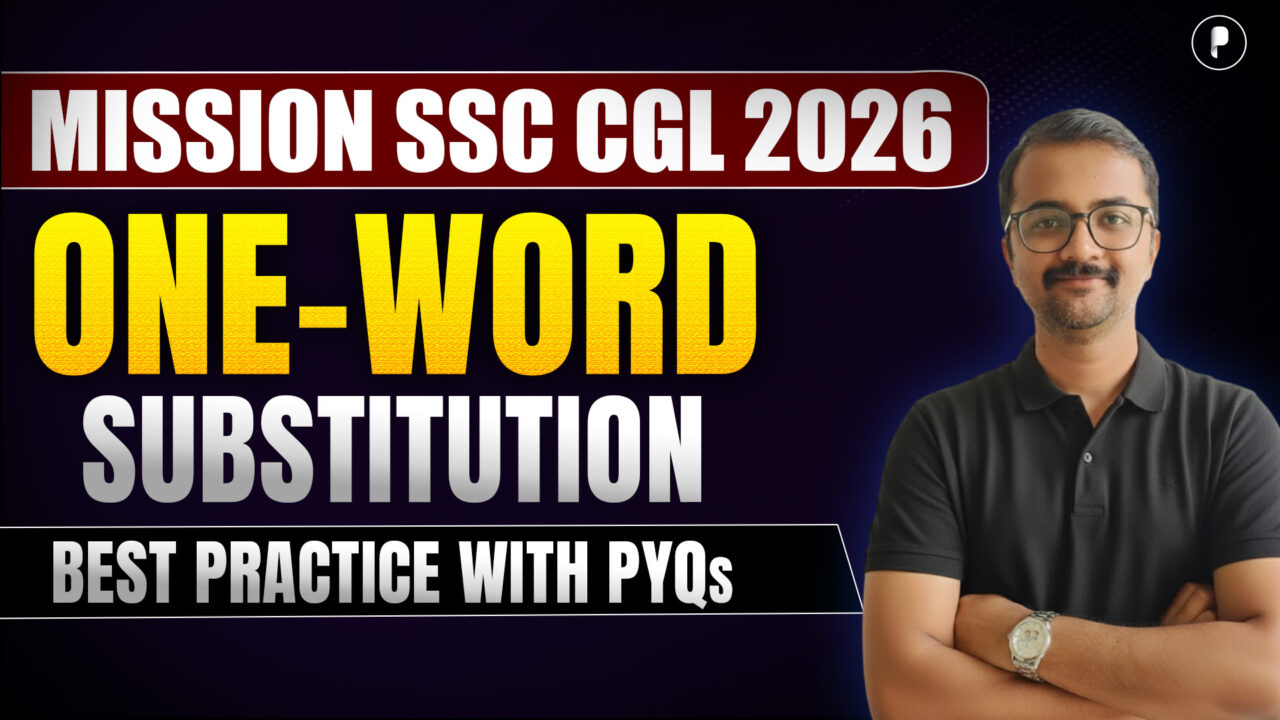 One Word Substitution | Complete PYQ Practice | SSC CGL 2026