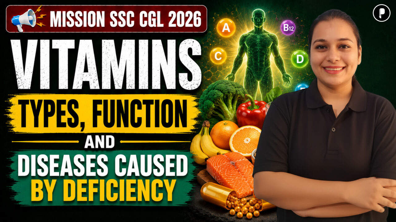 Vitamins, Proteins & Fats | Complete One Shot | Functions, Types & Deficiency Disease | SSC CGL 2026