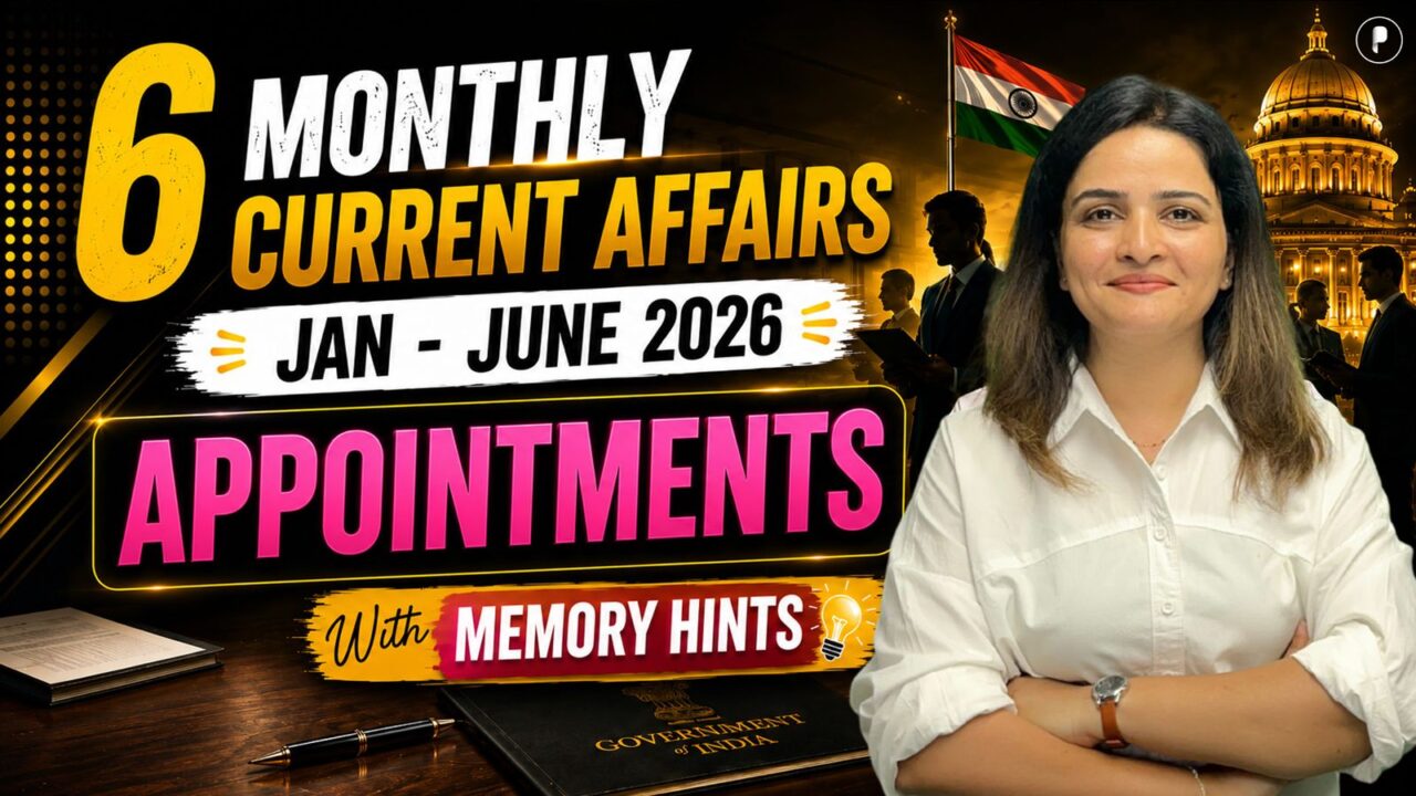 6 Months Current Affairs 2026 | Appointments (Jan–June) with Memory Tricks