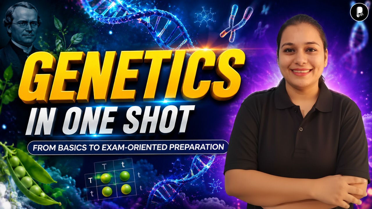Genetics Complete One Shot | Mendel's Laws, Monohybrid & Dihybrid Cross | Biology