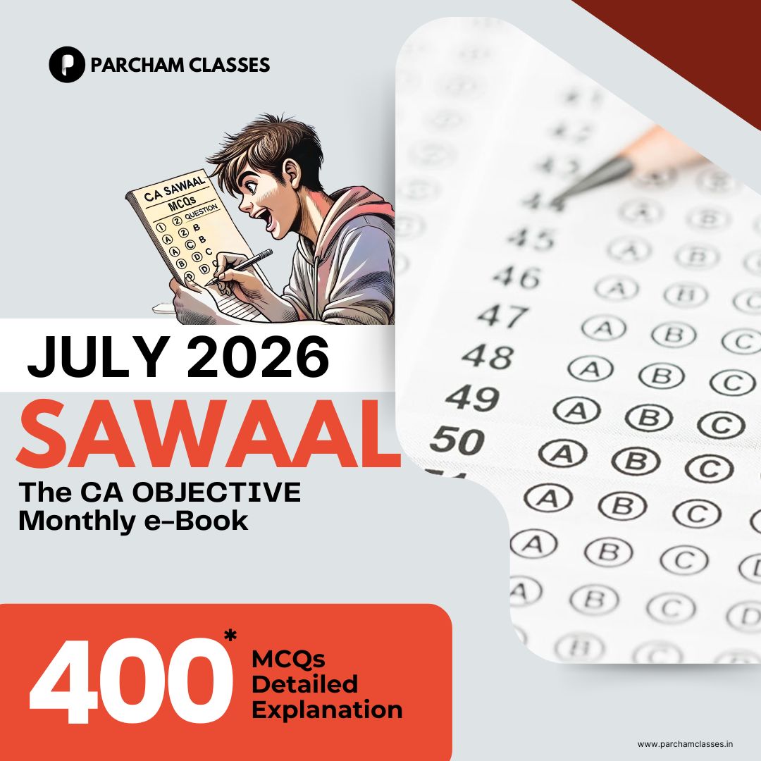 Sawaal CA Objective PDF July'26