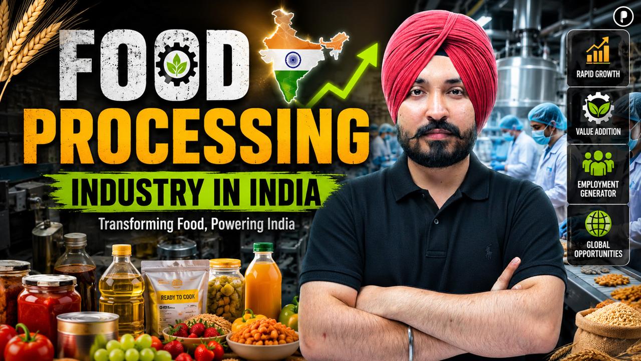 Food Processing Industry in India | Indian Economy | UPSC, State PSC & SSC