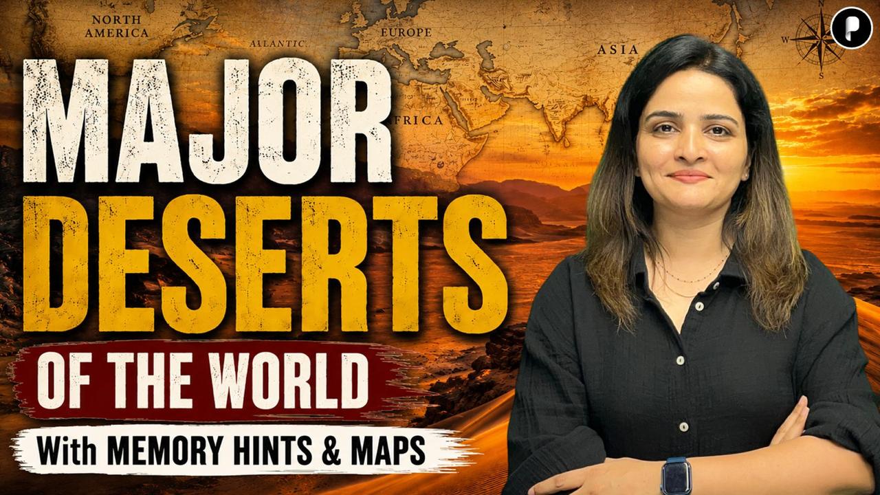 World Map Series: Deserts of the World | All Deserts Continent Wise I World Geography with Maps