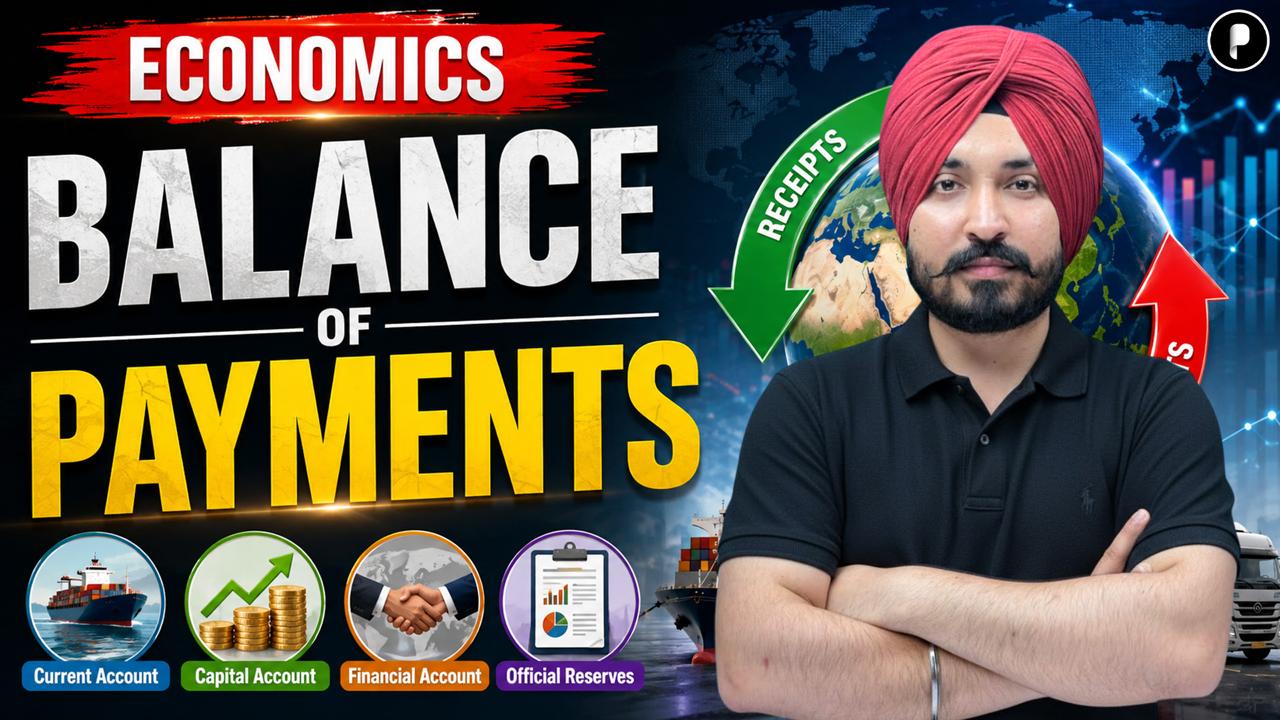 Balance of Payments (BoP) | Current Account, Capital Account & Forex | Indian Economy