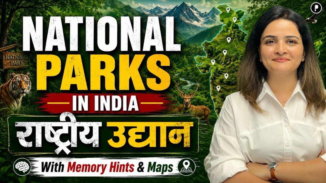 All National Parks of India | State-wise with Memory Tricks & Maps | Indian Geography
