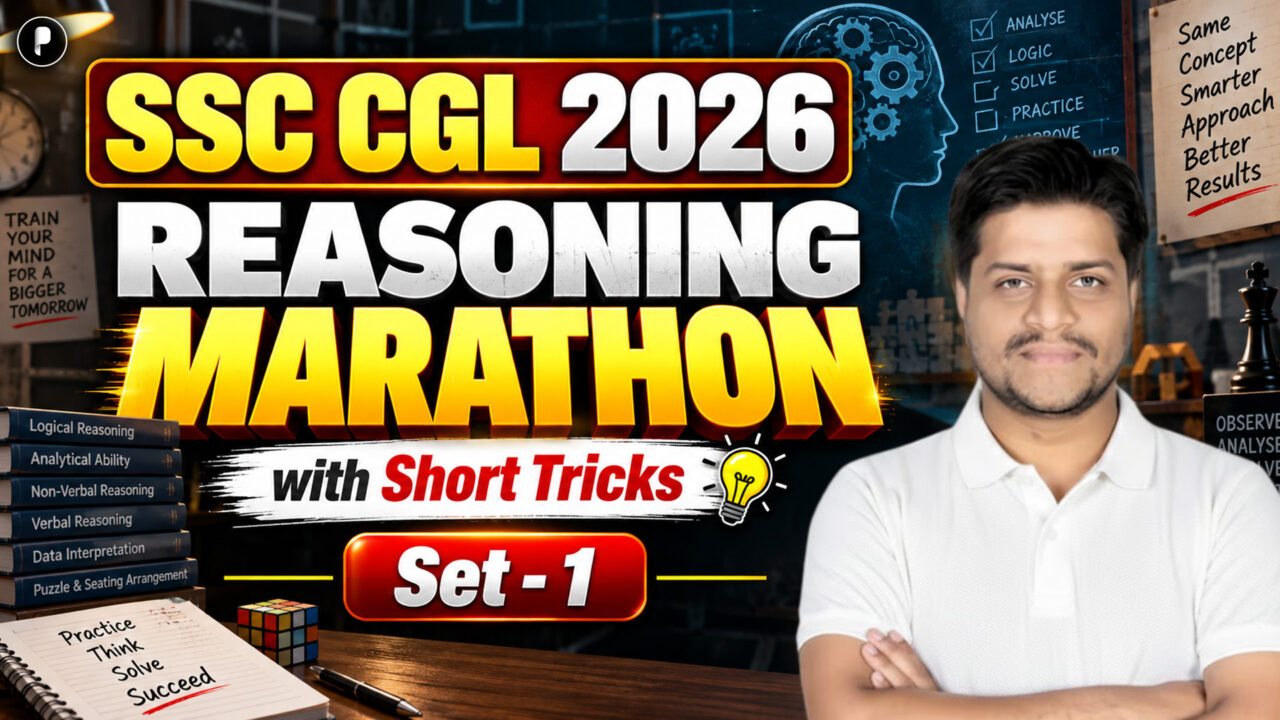 Reasoning Marathon with Short Tricks | Set -1 | SSC CGL 2026