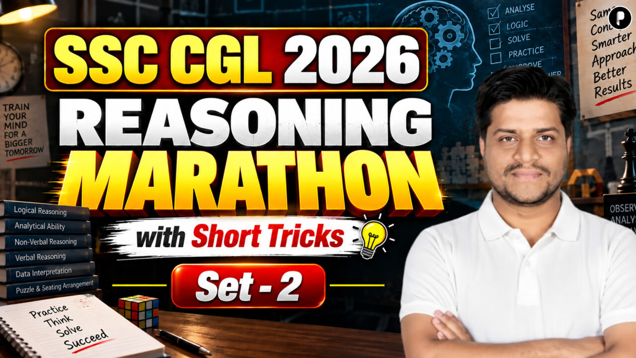 Reasoning Marathon with Short Tricks | Set 2 | SSC CGL 2026