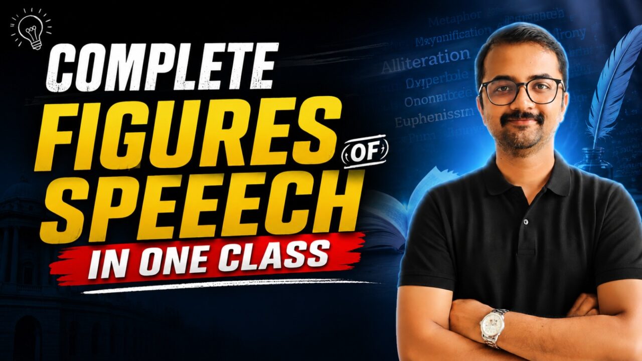 Complete Figures of Speech in One Class | All Types, Examples & Questions | English