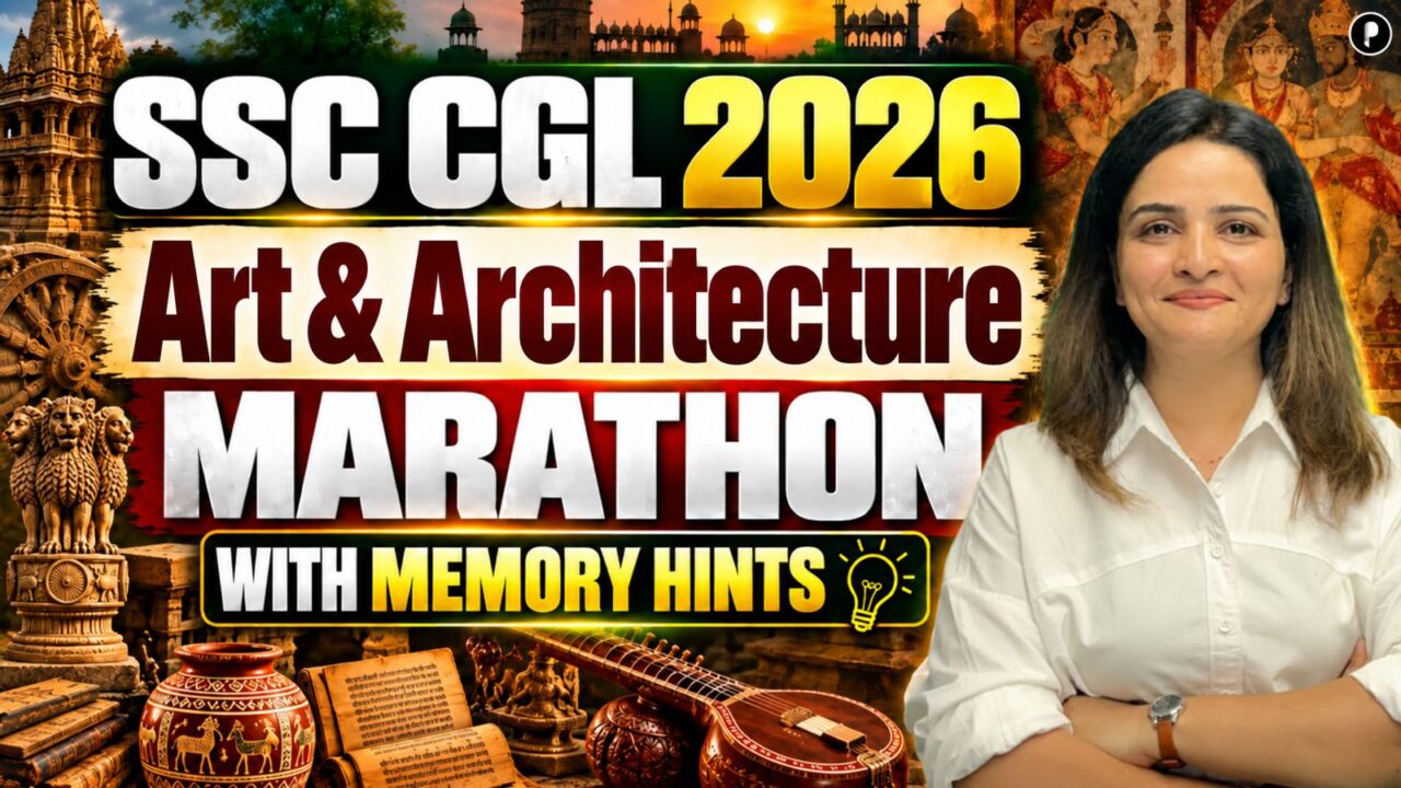 Art & Culture Marathon with Memory Hints I Indian Architecture I SSC CGL 2026