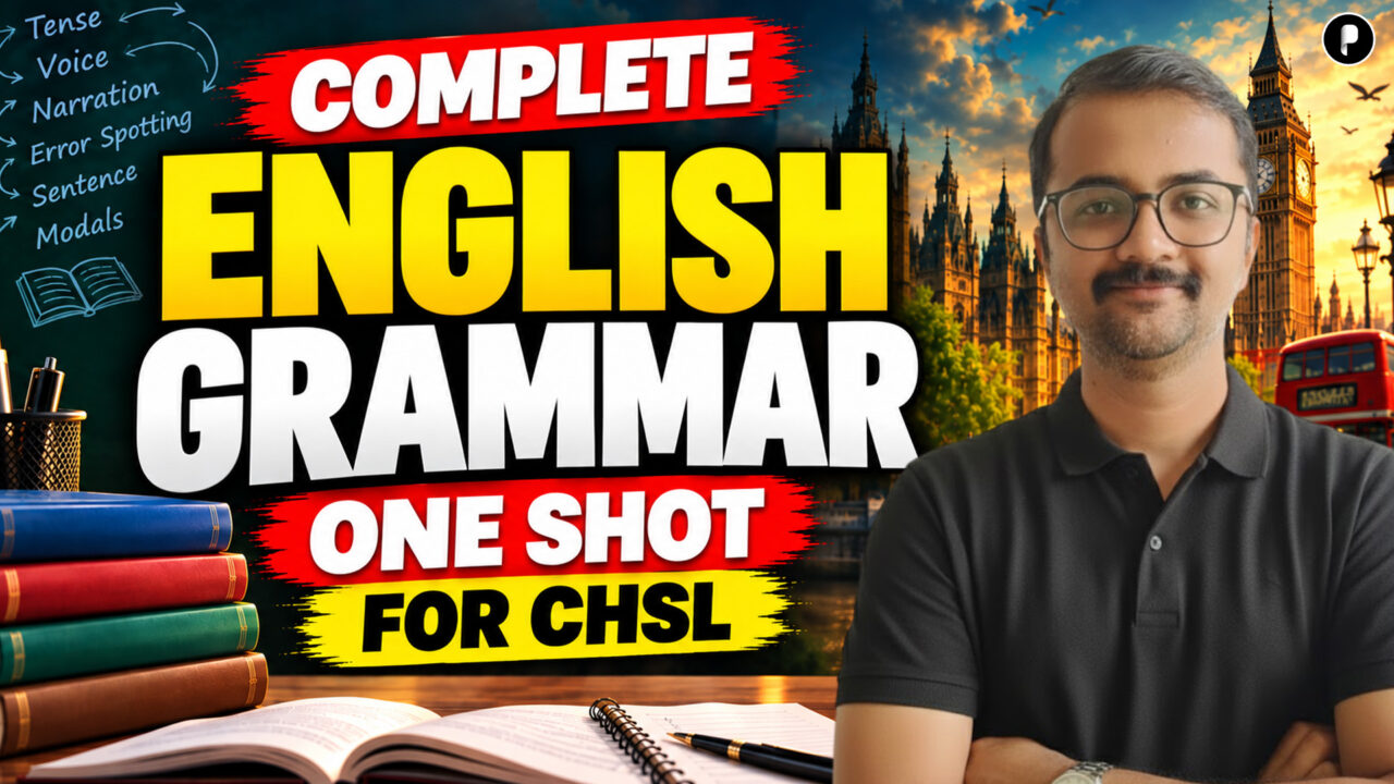 SSC CHSL 2026 English | Complete English Grammer in One Shot | English