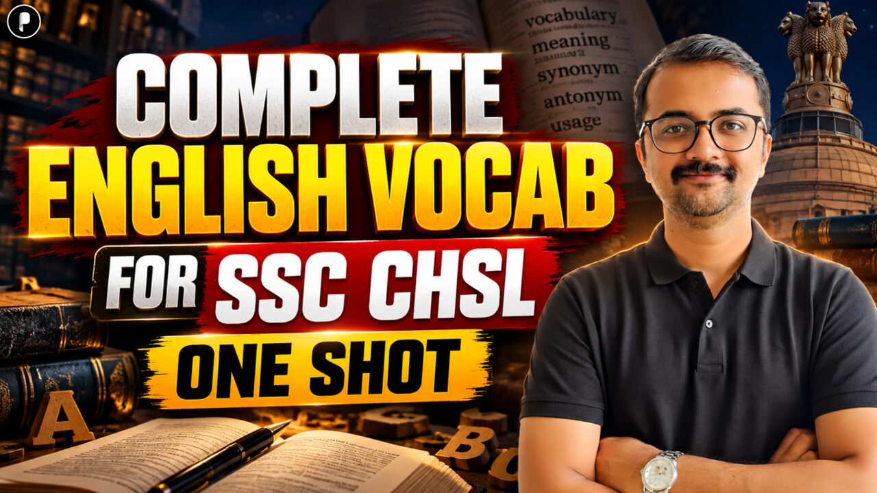 SSC CHSL 2026 English | Complete English Vocabulary in One Shot | Vocab Revision